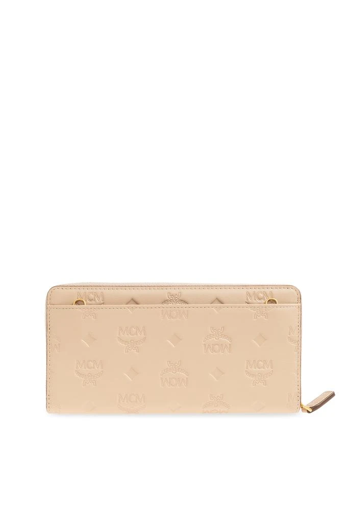 MCM Leather wallet with chain 3