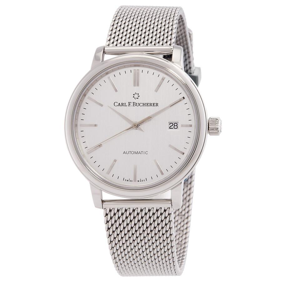 Carl F. Bucherer Adamavi Automatic Silver Dial Men
s Watch 00.10314.08.13.21