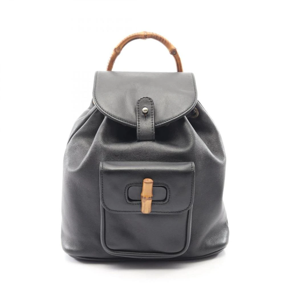 Gucci Leather Backpack Handbag (Pre-Owned)