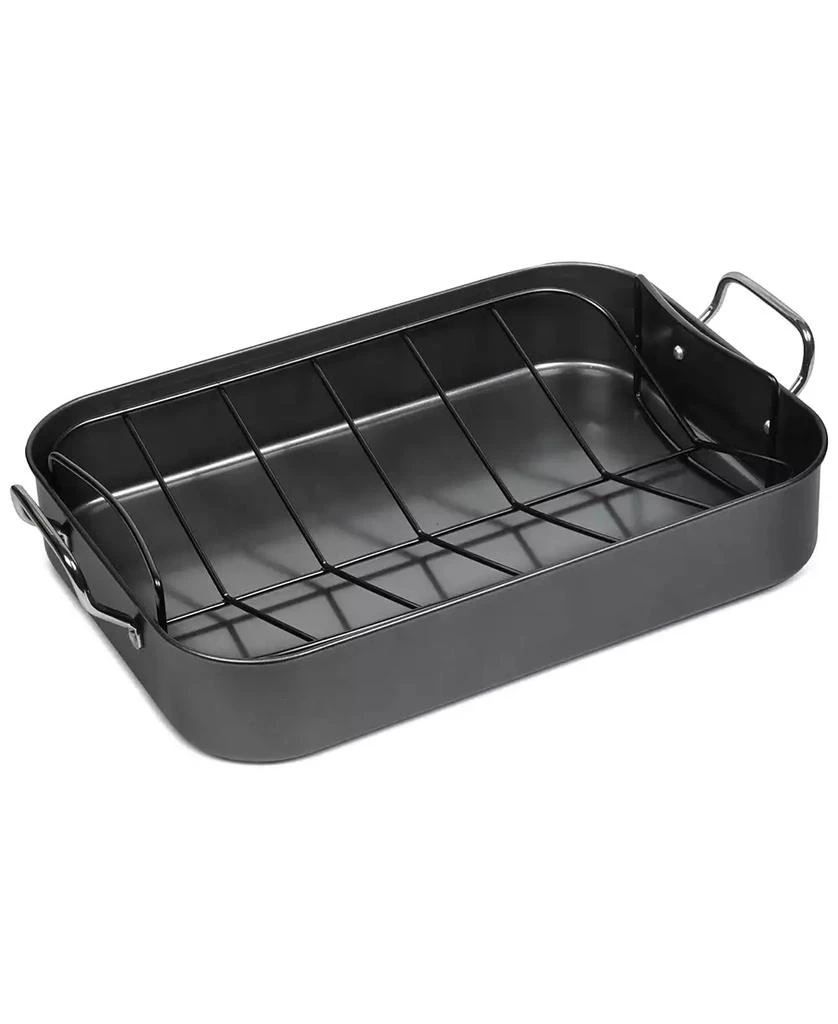 Sedona Kitchen Carbon Steel Nonstick 17" Roaster with Rack 3