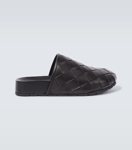 Bottega Veneta Intrecciato leather mules - Sandals - Compare 