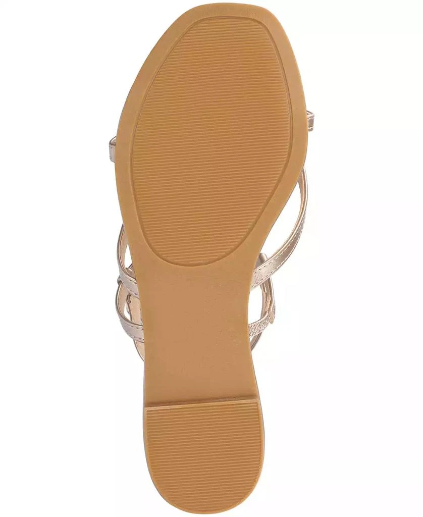 Journee Collection Women's Serissa Multi Strap Flat Sandals 5