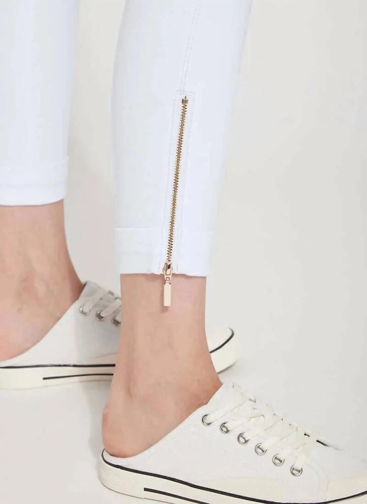 Lyssé Toothpick Denim Jean Leggings In White 4