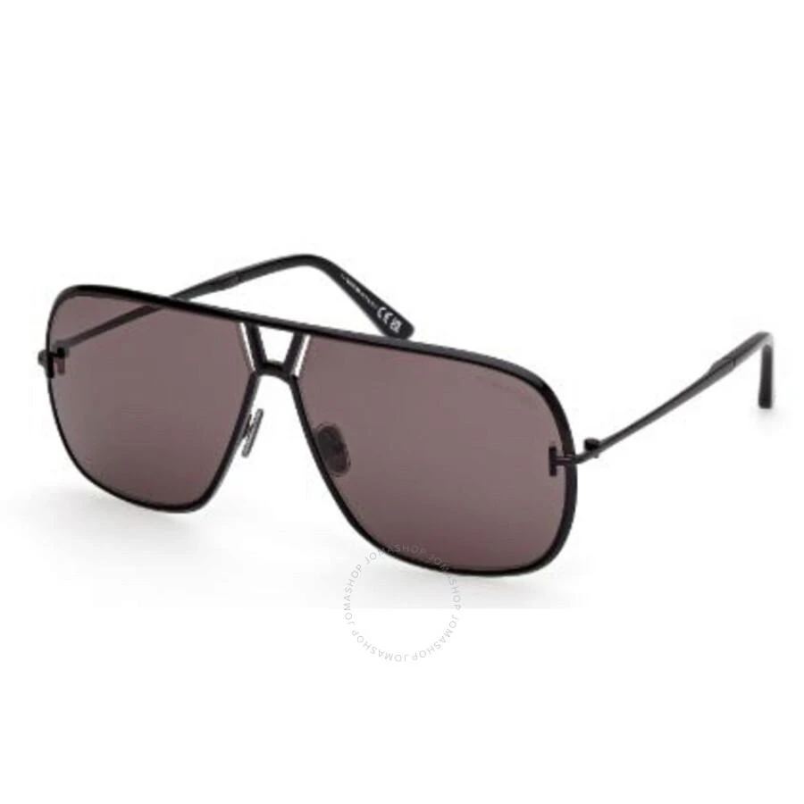 Tom Ford Stavros Smoke Navigator Men's Sunglasses FT1204 01A 63 1