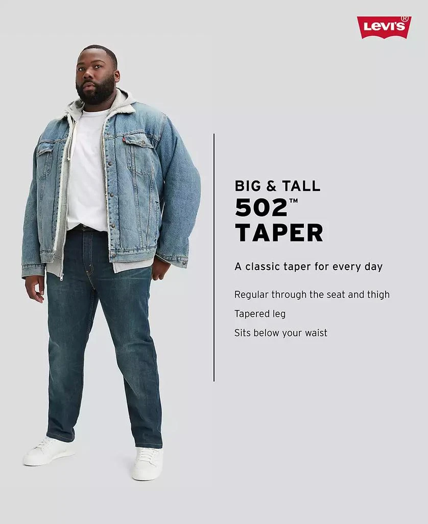 Levi's Men's Big & Tall 502™ Flex Taper Stretch Jeans 7