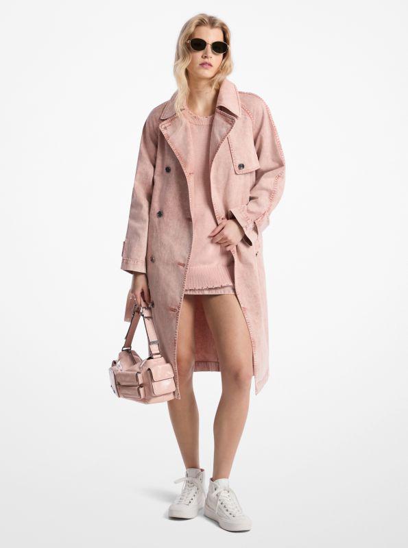 Michael Kors Michael Michael Kors Belted Twill Trench Coat