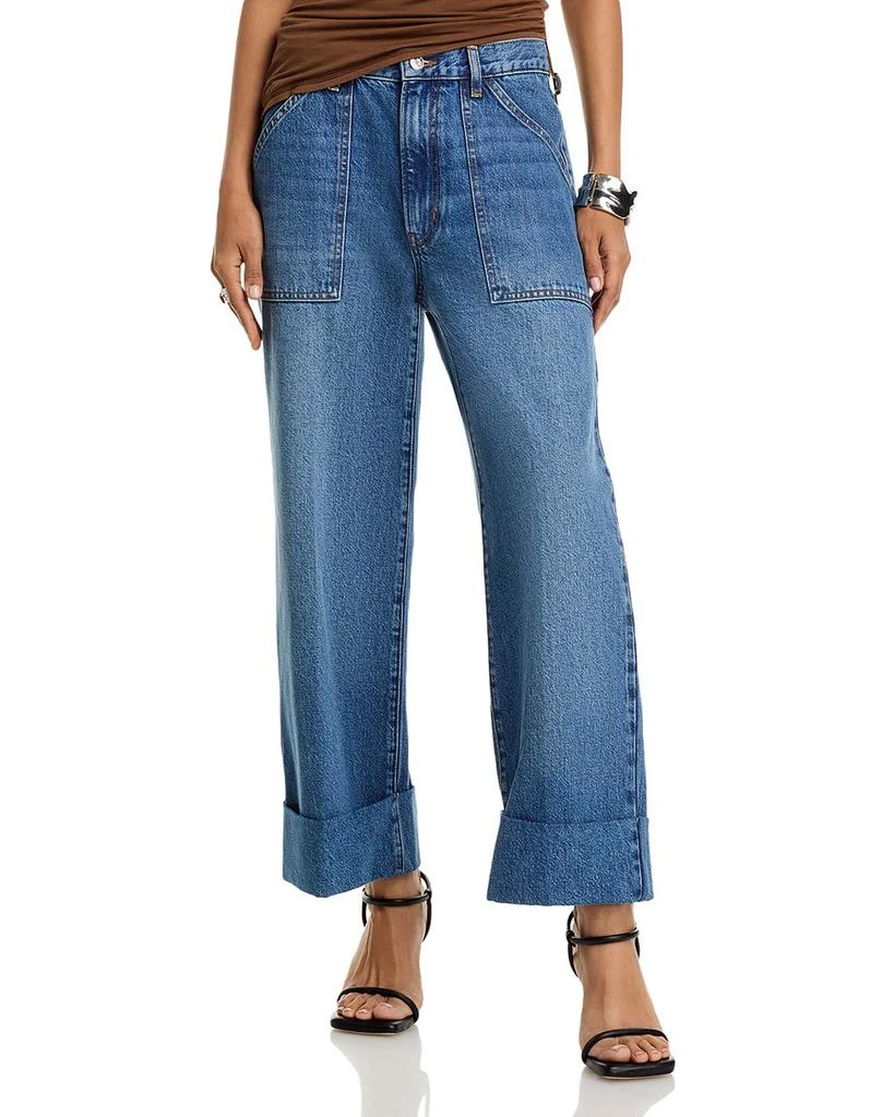 FRAME The Utility High Rise Jeans in Stranger 1