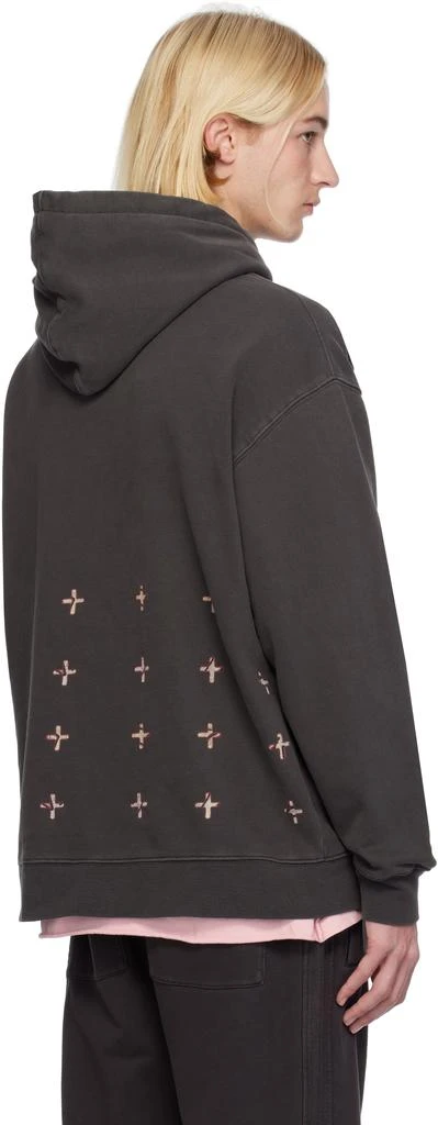 Ksubi Black Dug Out Biggie Hoodie 3