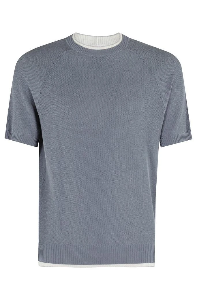 ELEVENTY Premium Short-Sleeve Knit Jersey 1