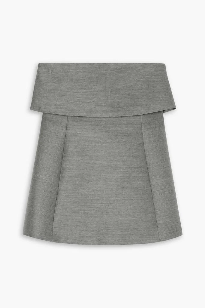Totême Strapless sateen top 1