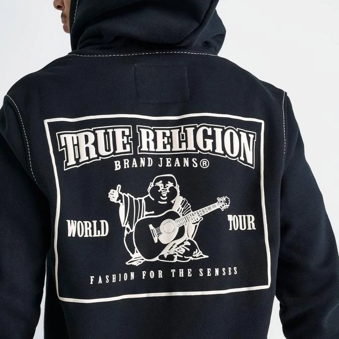 True Religion Men's True Religion Big T Full-Zip Hoodie 6