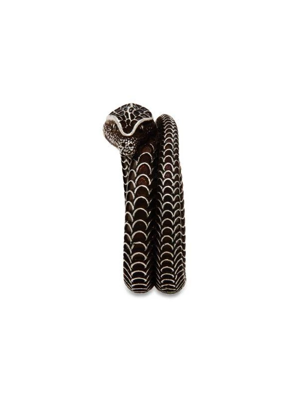 Gucci Sterling Silver Snake Ring 4
