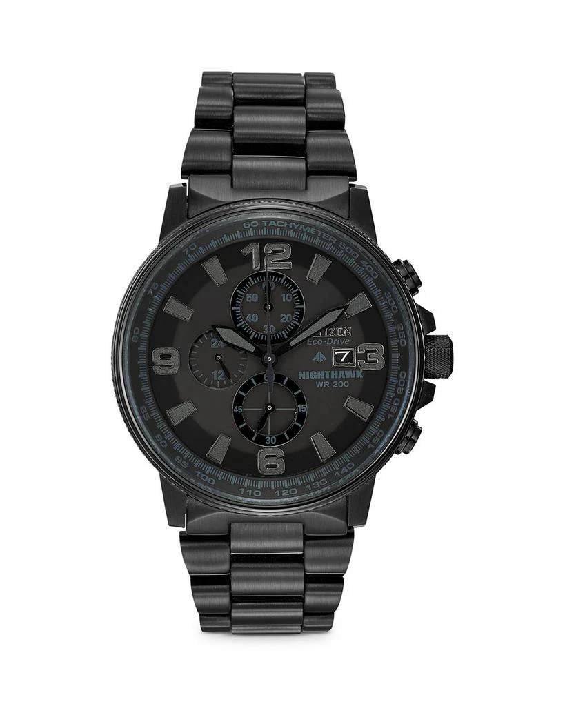 Citizen Eco-Drive Blackout Nighthawk Chronograph, 42mm 1