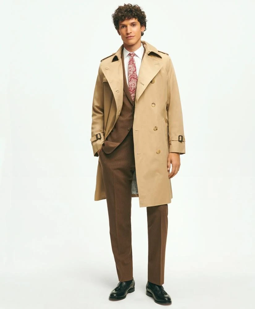 Brooks Brothers Supima® Cotton Gabardine Trench Coat