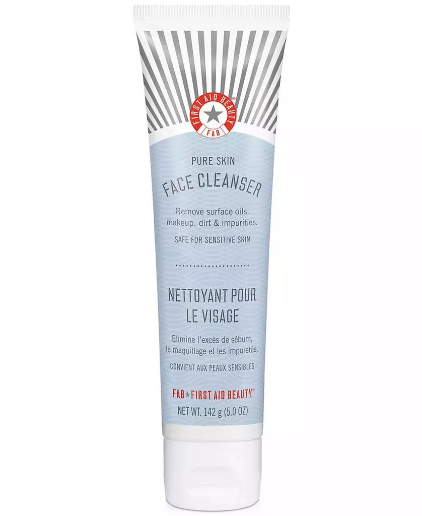 First Aid Beauty Pure Skin Face Cleanser, 5-oz. 1