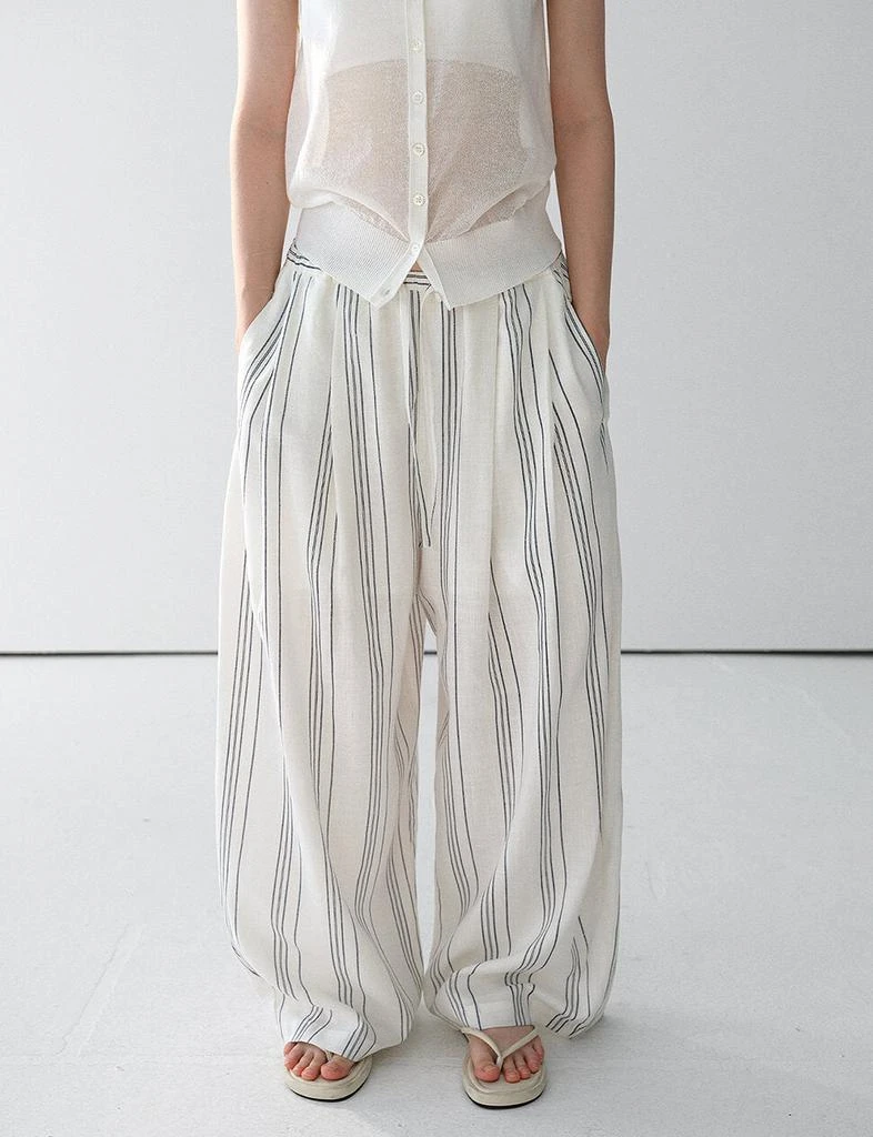 Pixie Market Striped Loose Pants 5