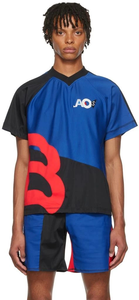 Bethany Williams Blue Recycled Polyester T-Shirt 1