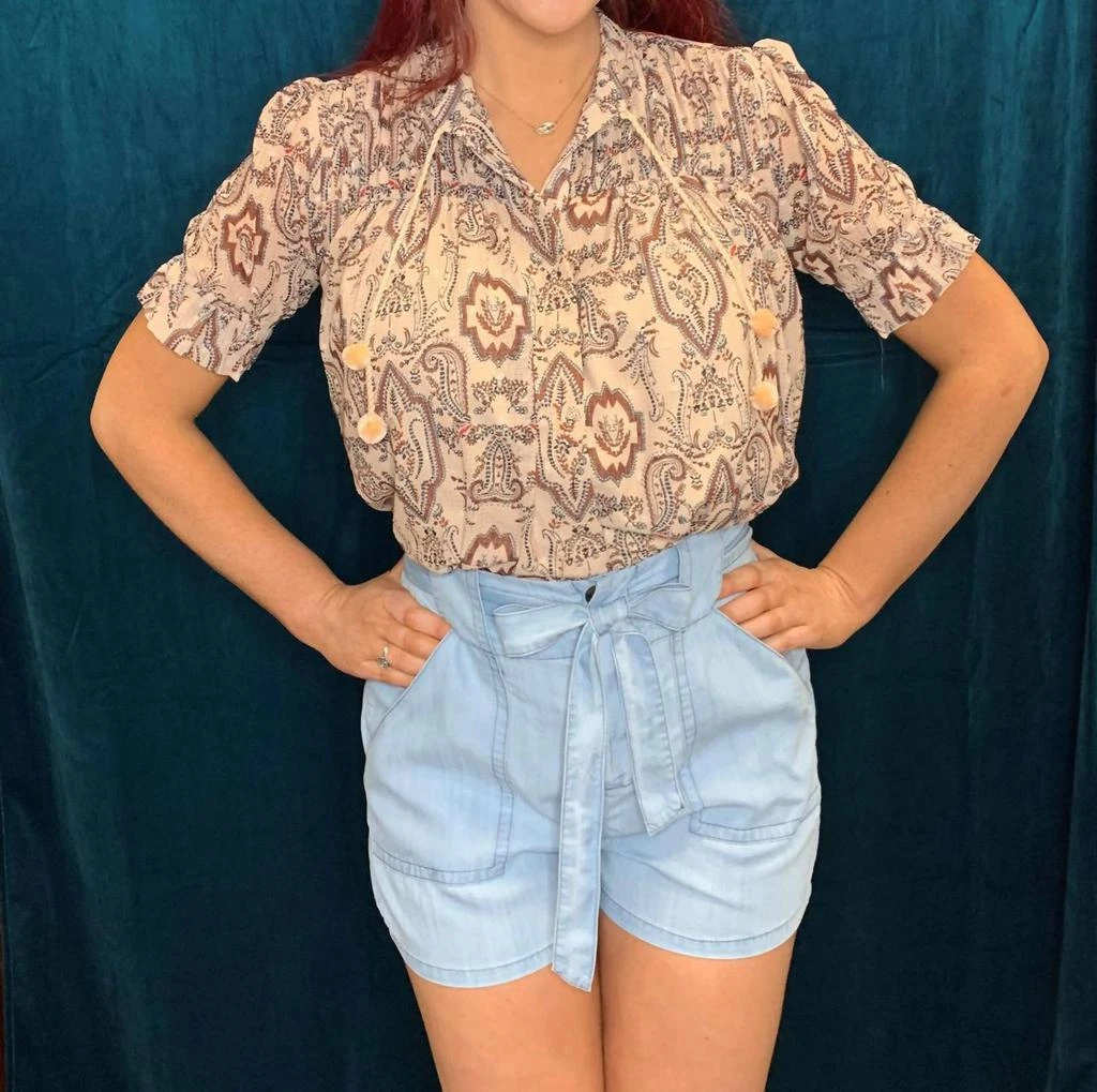 Bishop + Young Summertime Tencel Short In Chambray 1