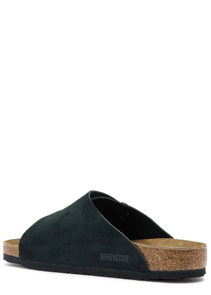 Birkenstock Zürich suede sliders 2