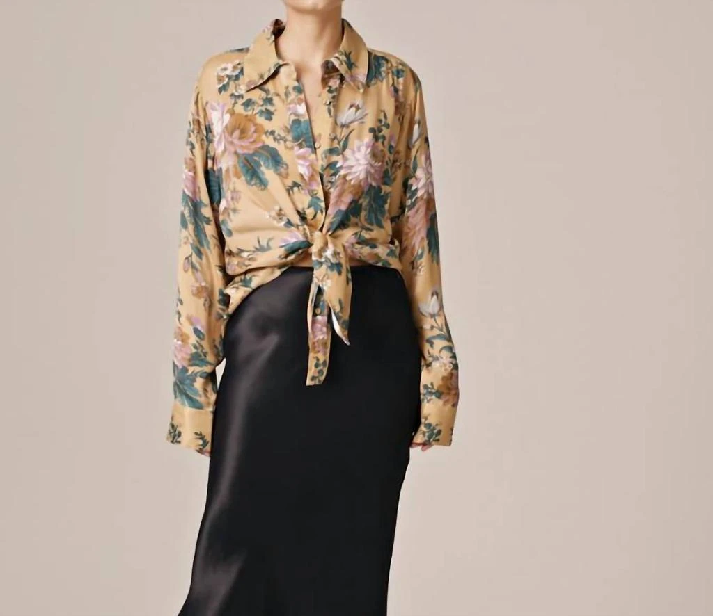 BYTIMO Crepe Satin Shirt 1
