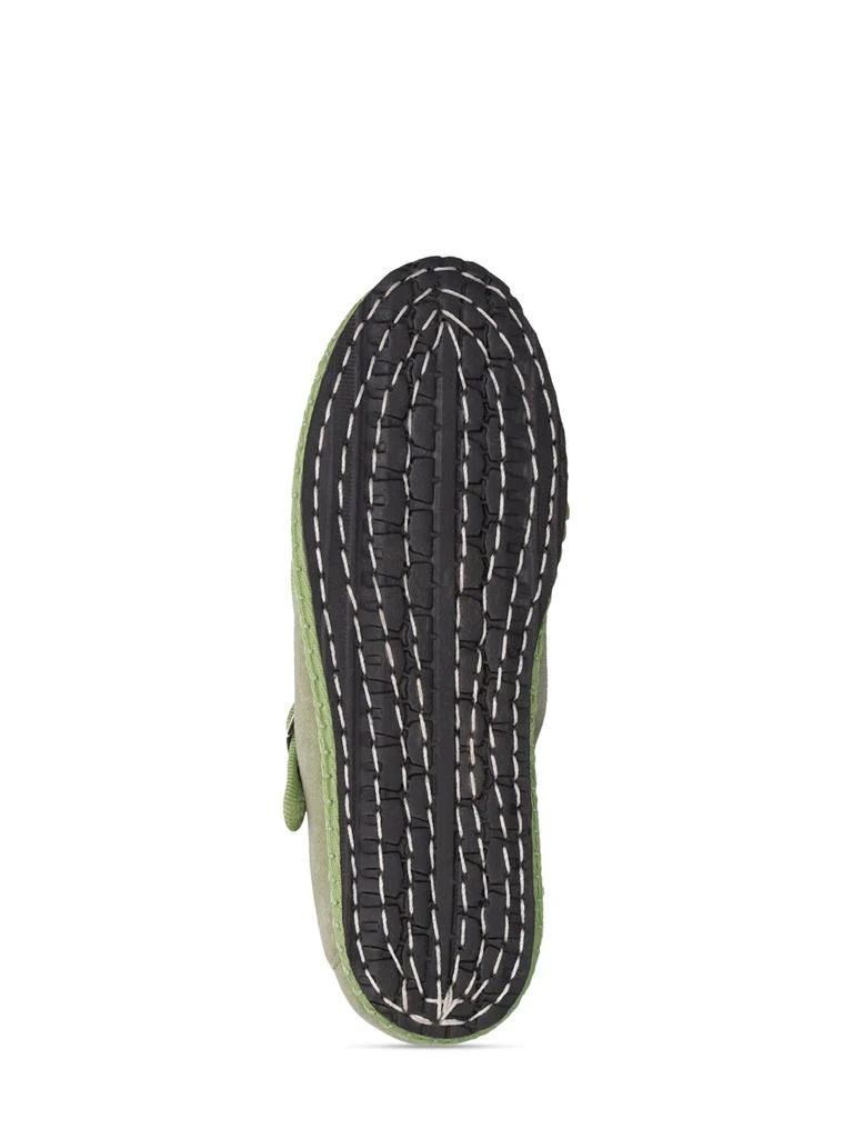 VIBI VENEZIA Cotton Velvet Mary Jane Loafers 4
