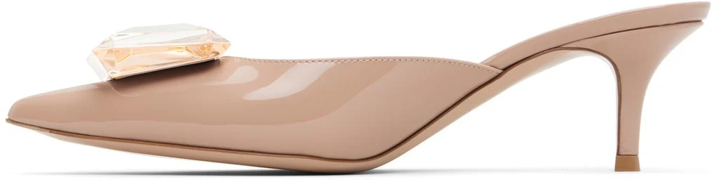 Gianvito Rossi Beige Jaipur 55 Heels 3