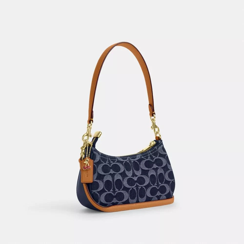 Coach Teri Mini Crossbody Bag In Signature Denim 4