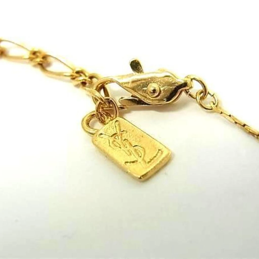 Yves Saint Laurent Metal Pendant Necklace (Pre-Owned) 2