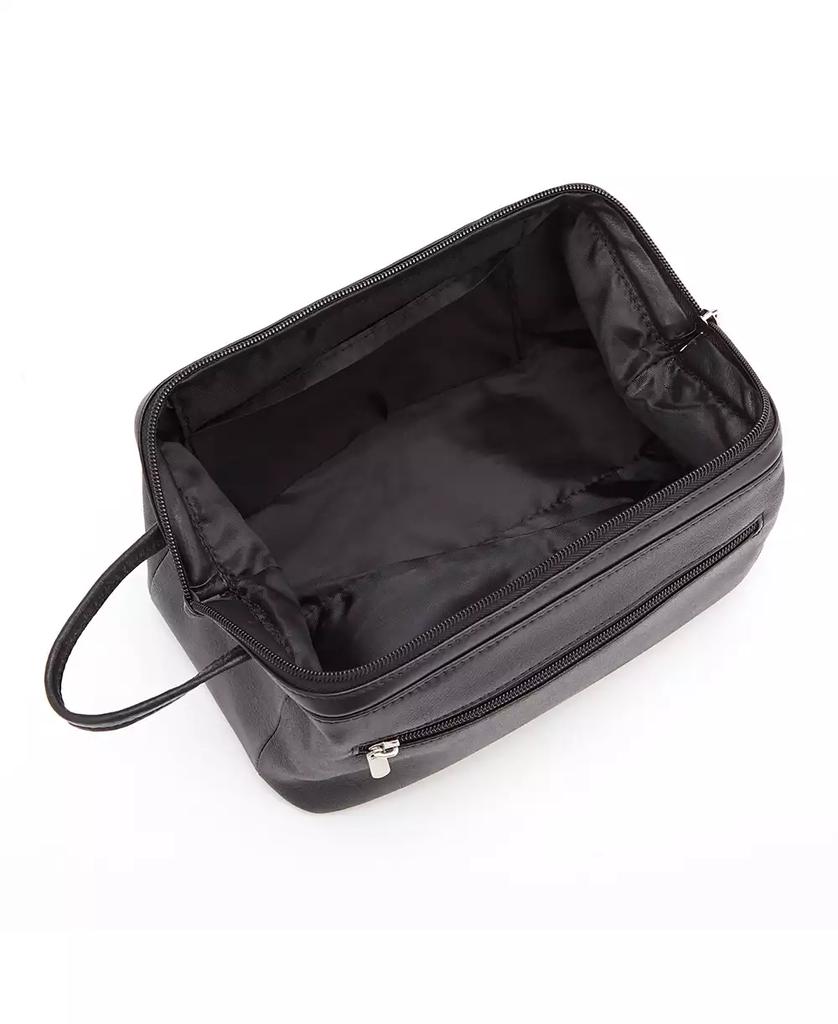 Royce Leather Colombian Leather Toiletry Bag