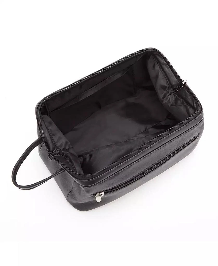 Royce Leather Colombian Leather Toiletry Bag 2