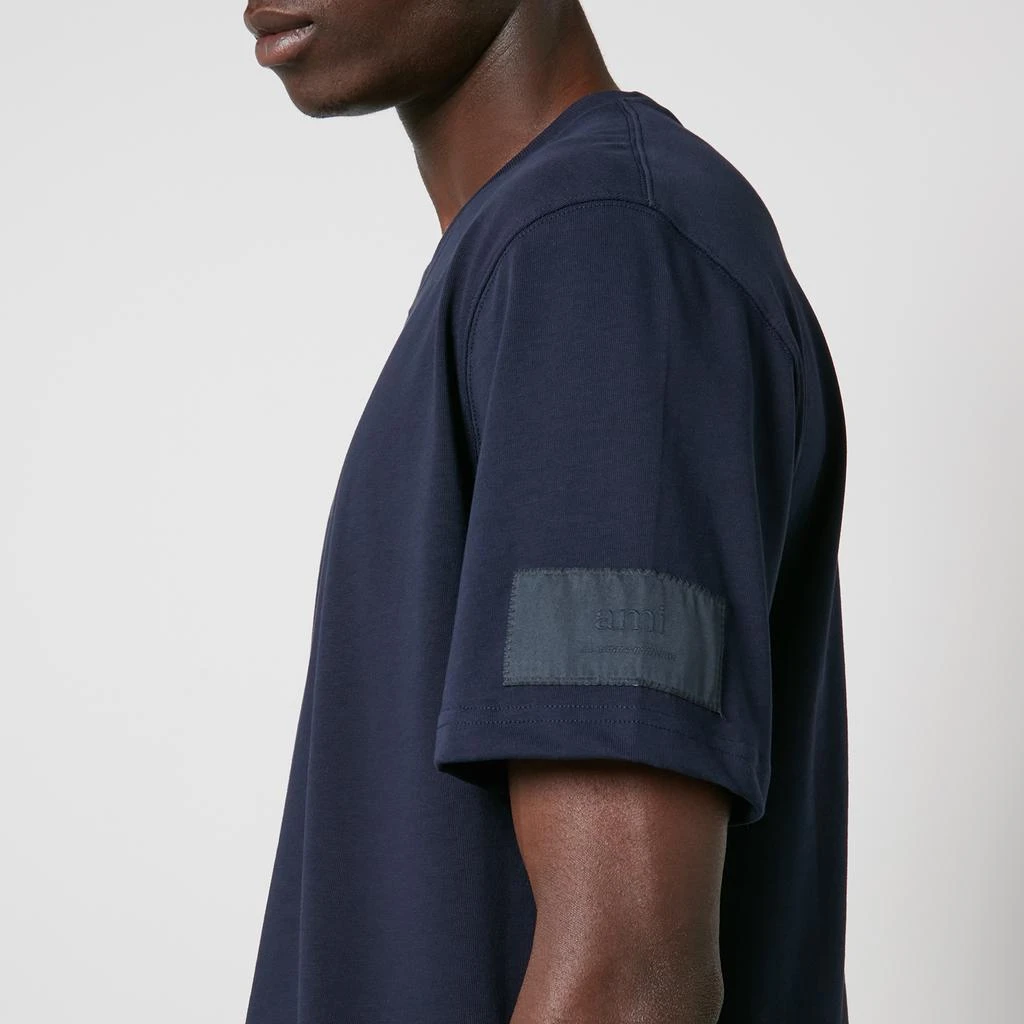 AMI Fade Out Cotton-Jersey T-Shirt 4