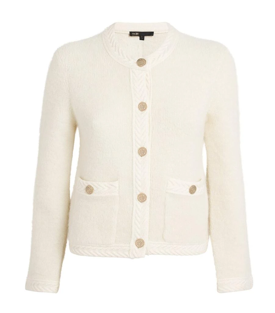 Maje Alpaca-Blend Cardigan 1