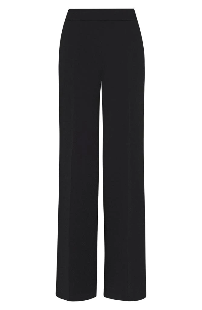 Milly Natia Crepe Straight Leg Pants 3