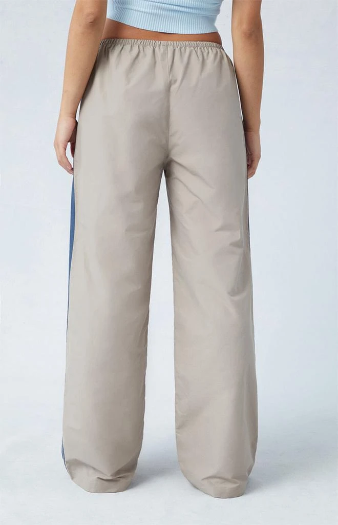 PacSun Khaki Wide Leg Track Pants 4