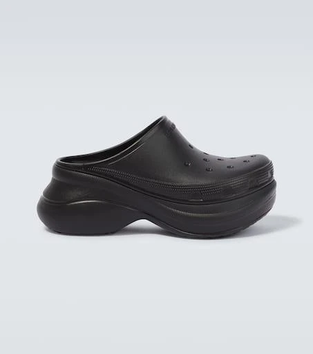 Balenciaga x Crocs platform slides 1