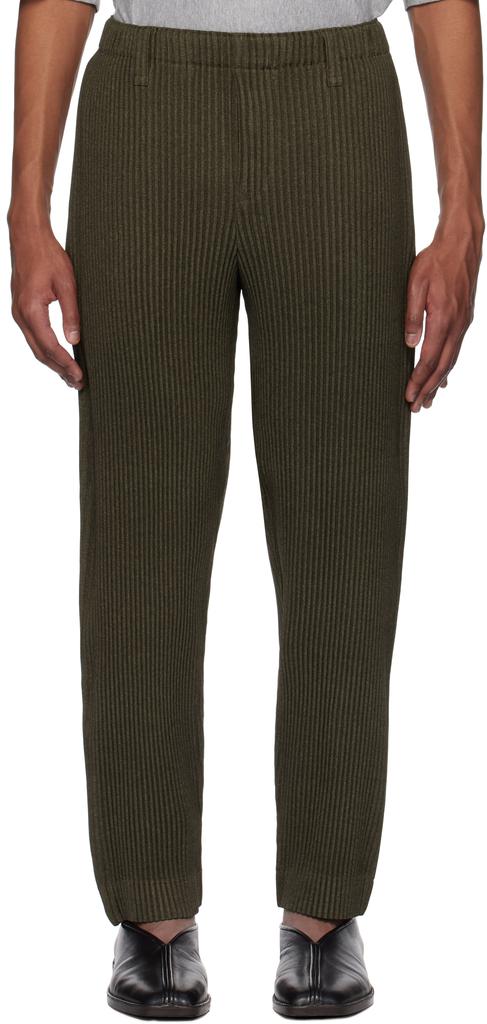 HOMME PLISSÉ ISSEY MIYAKE LANDSCAPE 1 Homme Plissé Issey Miyake Blue & Green Landscape Trousers