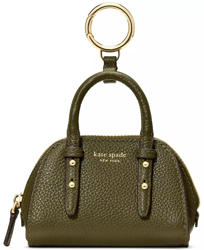 Kate Spade Charmed Pebbled Leather Bag Charm
