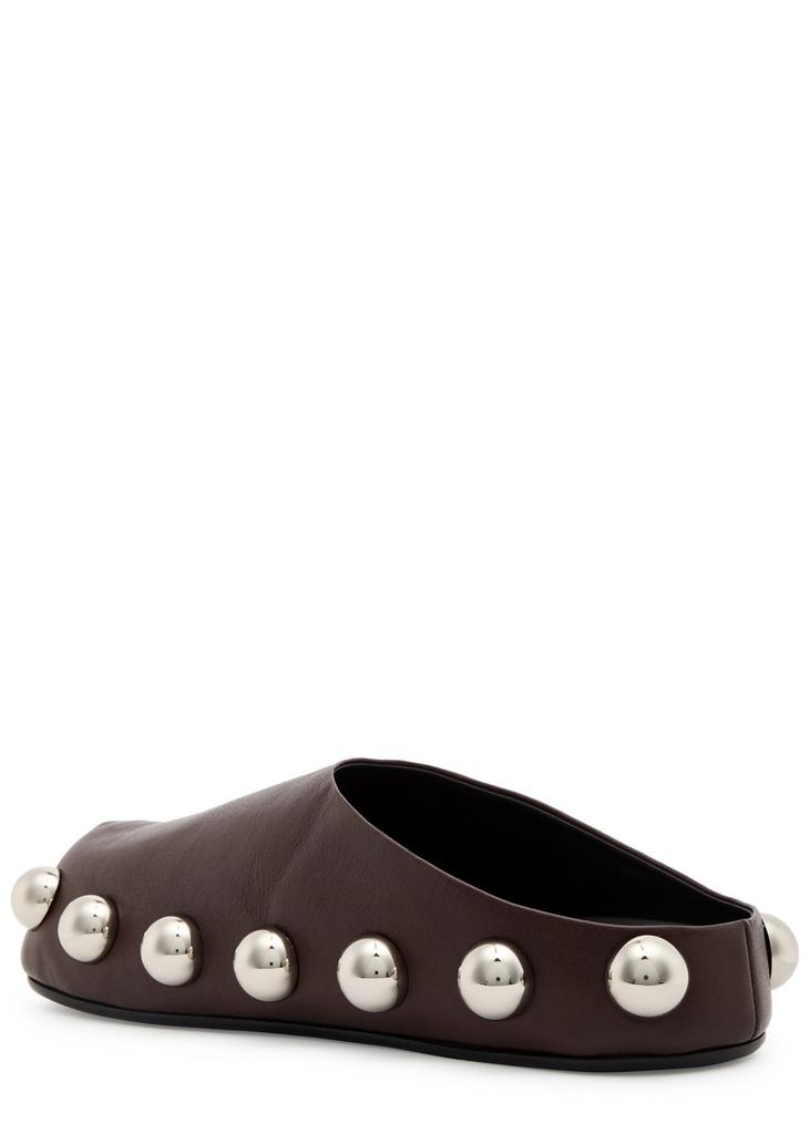 A.W.A.K.E MODE Gabi studded leather clogs