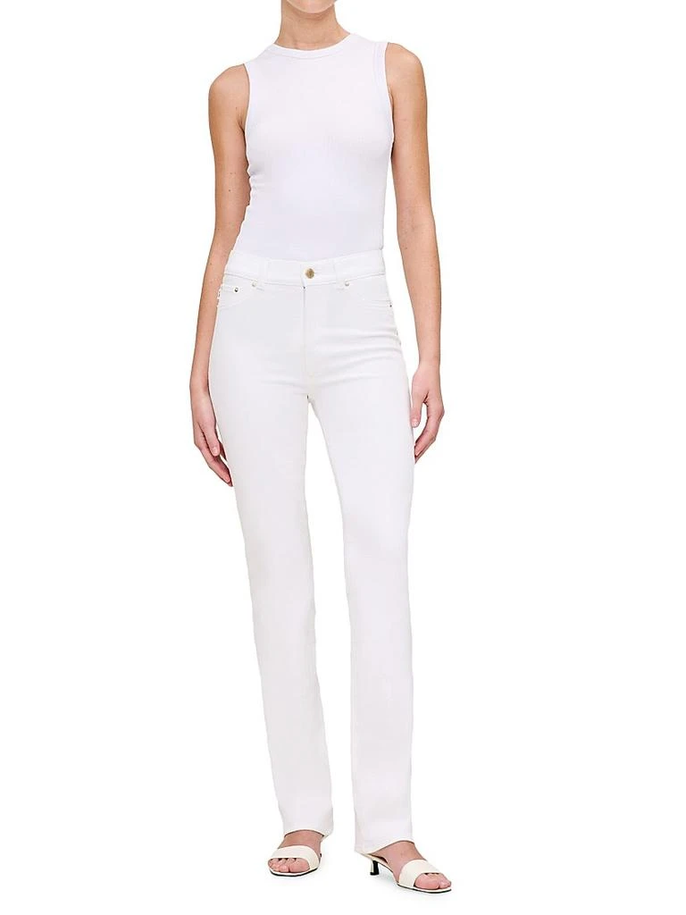DL1961 Halle Straight High Rise Instasculpt 29'' Jeans 2