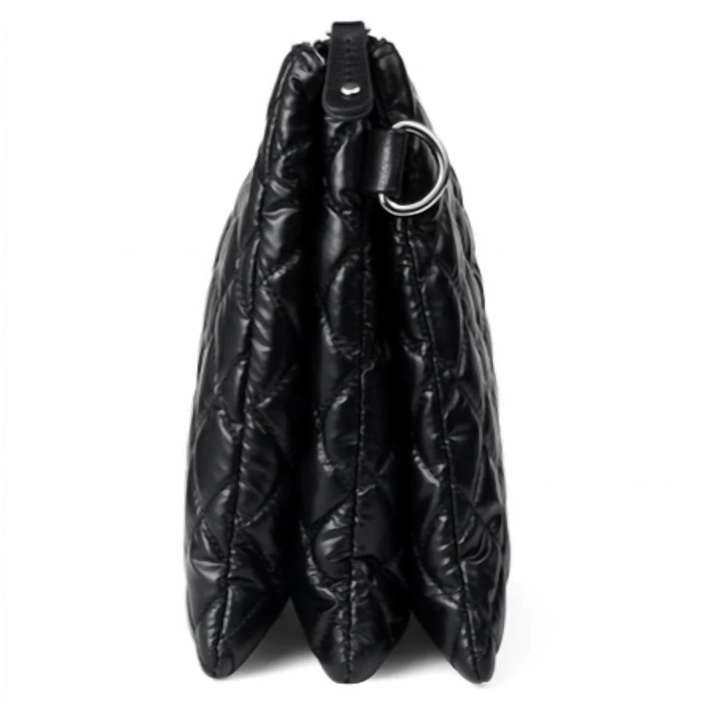 SELINI NEW YORK Selini New York - Women's Nylon Puffer Quilt Crossbody Bag Chain Strap 3