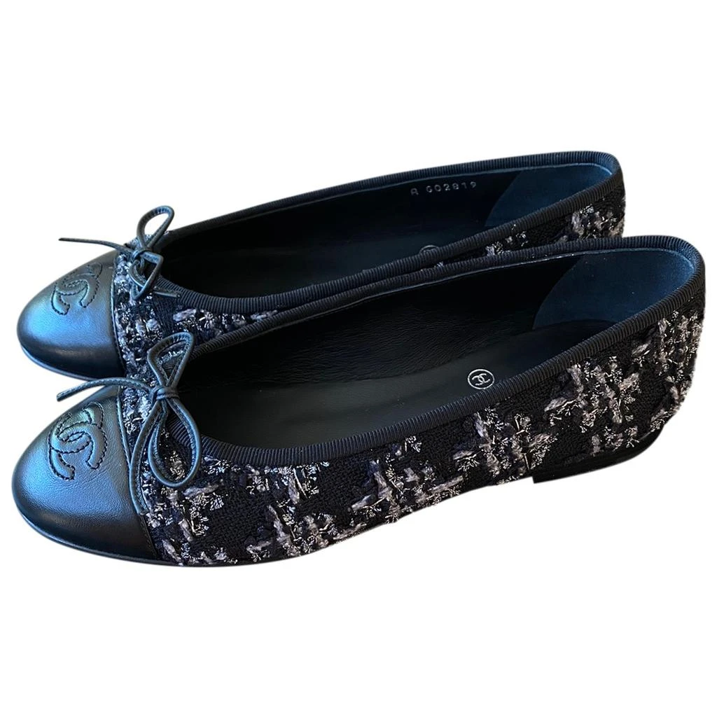 Chanel Chanel Tweed ballet flats 1