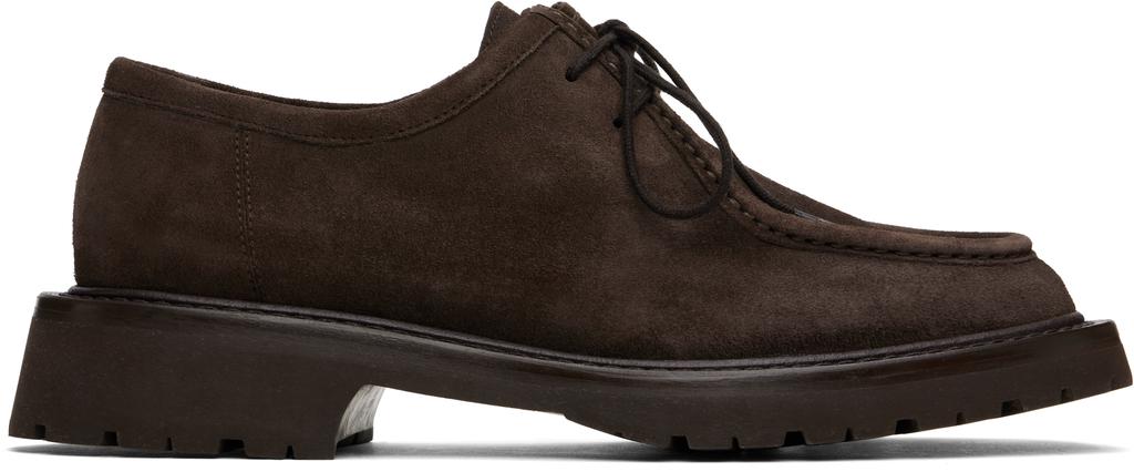 LEGRES Brown New Lace-Up Derbys