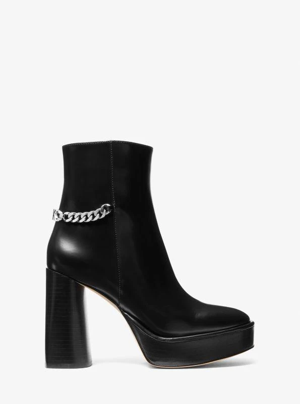 Michael Kors Carlisle Leather Platform Boot 2