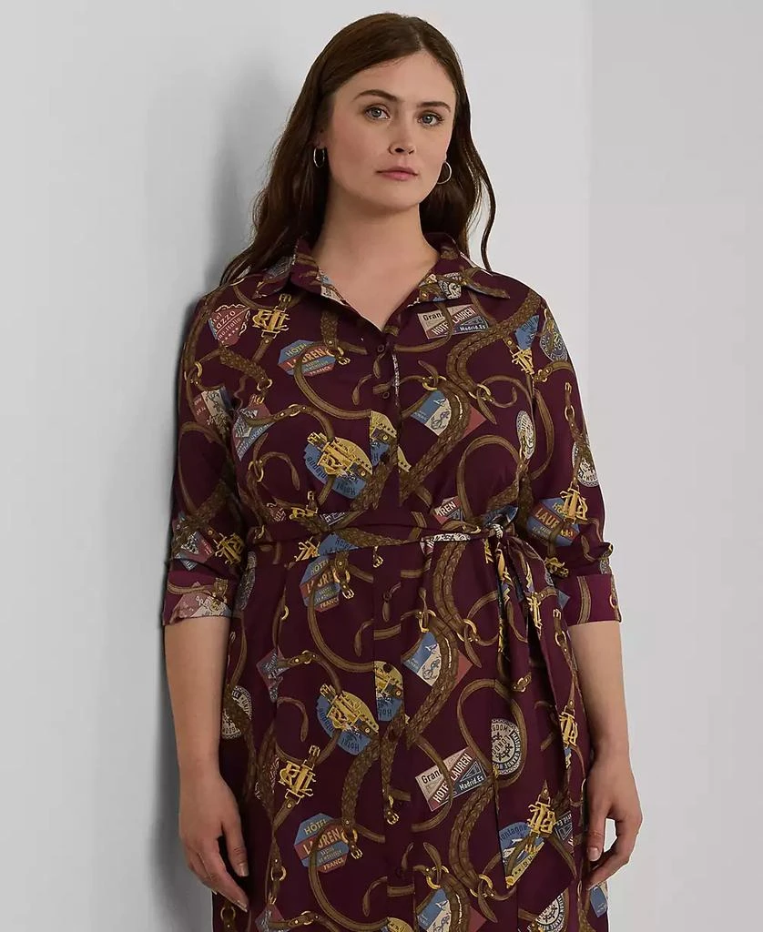 Ralph Lauren Plus Size Printed Shirtdress 3