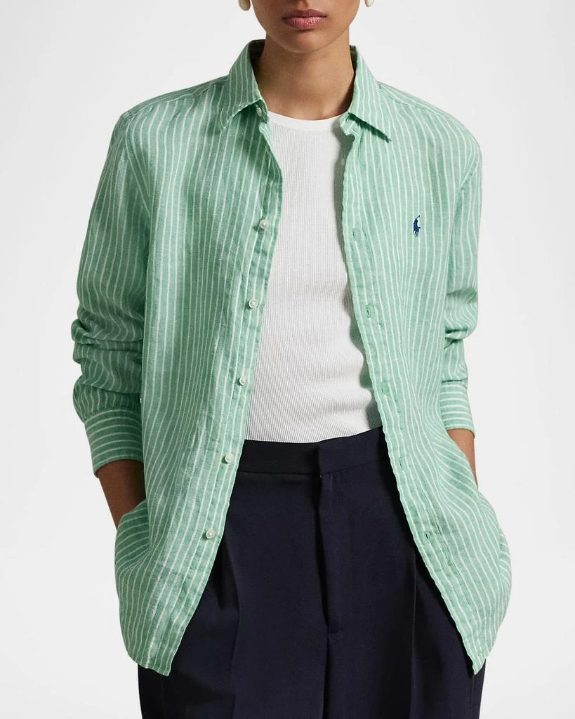 Ralph Lauren Oversize Fit Linen Shirt 4