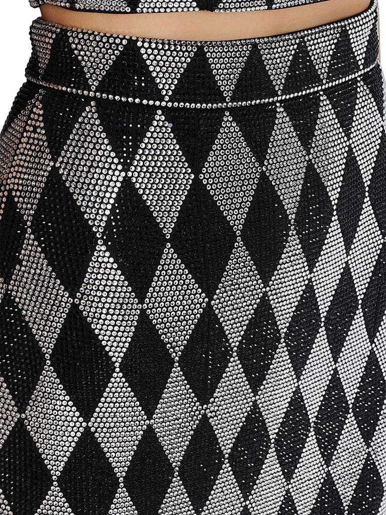 Balmain Crystal-Embellished Midi-Skirt 7