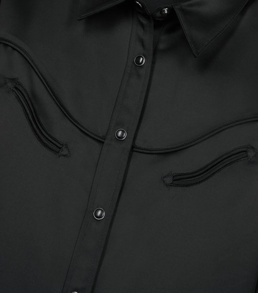 The Kooples Satin Western Shirt 6