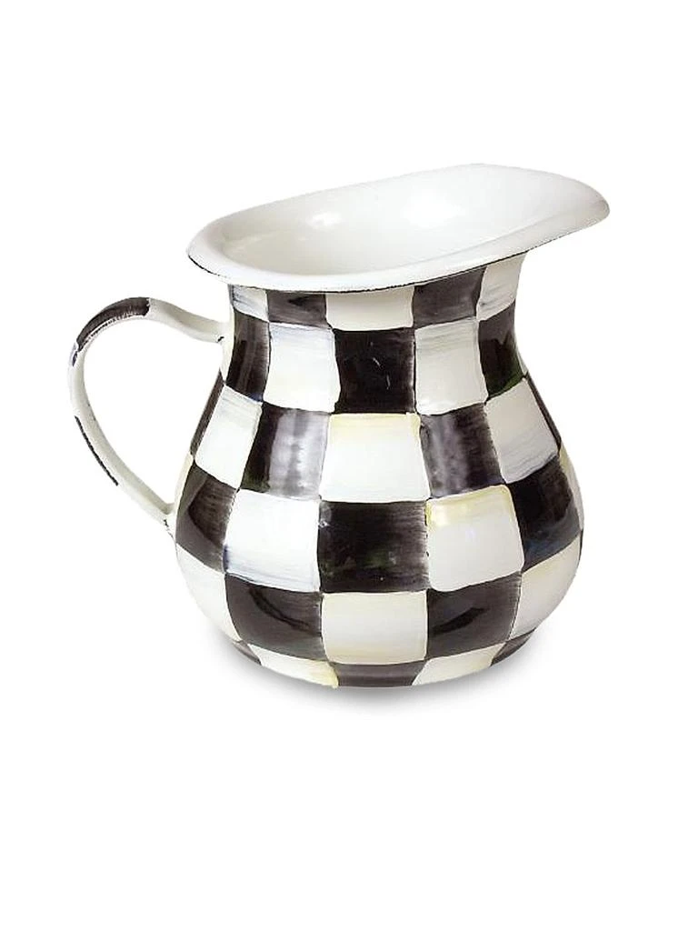 MacKenzie-Childs Courtly Check Creamer 1