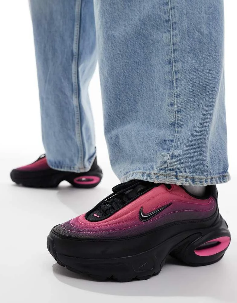 NIKE Nike Air Max Portal trainers black and pink 1