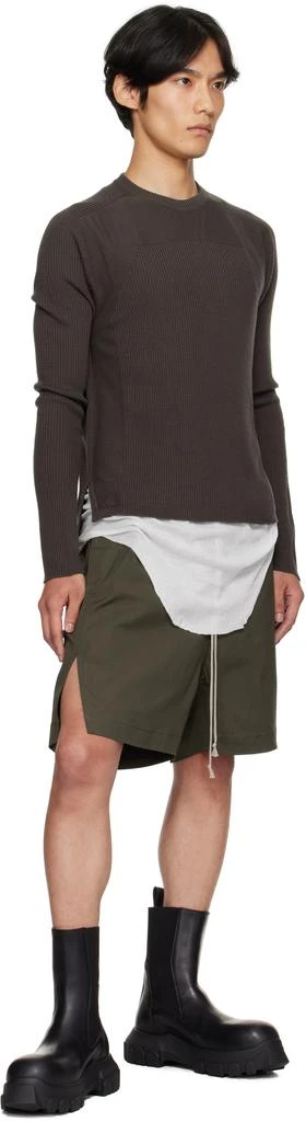 Rick Owens Khaki Concordians Boxer Shorts 4